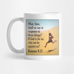 Romans 8:31 Mug